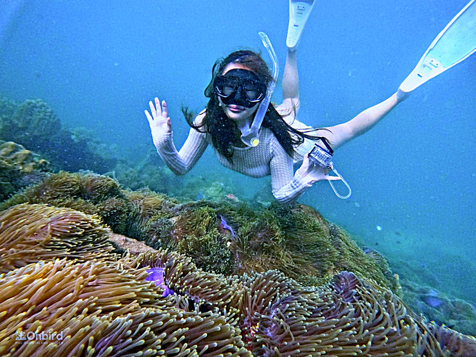 A Japanese Girl Joins Us In Free-diving in Phu Quoc Island, Vietnam
