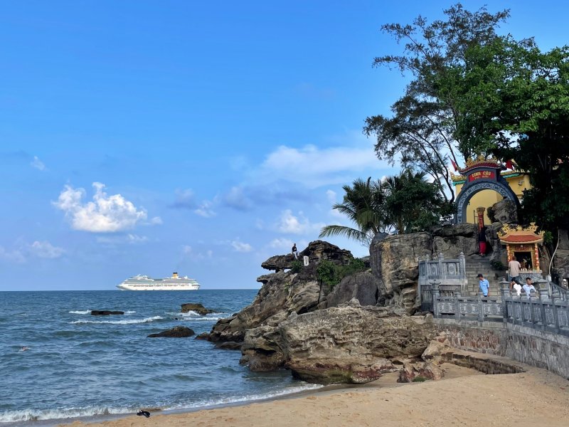 PHU QUOC ISLAND WELCOMES CRUISE SHIP -COSTA SERENA ON 21ST MAY 2023